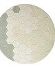 dywany Dywan bawełniany okrągły Ø 140 , Round Blue Sage Lorena Canals 1