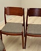 krzesła Komplet czterech krzeseł, duński design, lata 70, produkcja: Dania 6