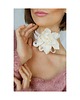chokery Jedwabny choker/broszka 2
