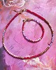 chokery Naszyjnik choker NEO ametyst, jadeit, rodonit,hematyt 4