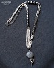 wisiory Łańcuszkowy naszyjnik - wisior w stylu boho unikat handmade unisex PREZENT 9