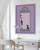 plakaty Wykradzione chwile z książką - plakat fine art 1