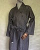 płaszcze damskie Kimono długie jeans z paskiem oko patchwork frędzle. 1