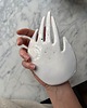 pojemniki na biżuterię Ceramiczna Łapka Handmade Talerzyk na Biżuterię Dalmatyńczyk w Złote Ciapki 5