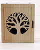 komody i szafki Szafka na klucze NATURAL TREE - skrzynka wenge 1