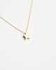 złote naszyjniki 16k Gold Plated Star Necklace 3