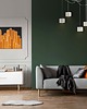 lampy wiszące Geometryczna lampa wisząca w stylu nowoczesnym KANO GOLD D5 3