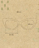 okulary damskie Lemur III | karbonizowany bambus 5
