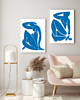 plakaty DWA PLAKATY abstrakcyjne Matisse Cutout 2