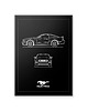 plakaty Plakat Legendy Motoryzacji - Ford Mustang 1