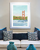 plakaty San Francisco - vintage plakat 50x70 cm giclee 6