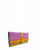 portfele damskie Portfel damski skórzany ze skrawków kolorowy przegródki na karty OLIVKA 1