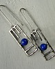 kolczyki srebrne Kolczyki srebrne -lapis lazuli-kulki- 1