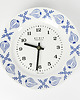 zegary Ceramiczny zegar ścienny, Weimar, Niemcy, lata 70. 5