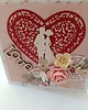 kartki scrapbooking Kartka ślubna ręcznie wykonana 3