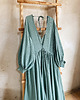 sukienki maxi damskie Maxi Sukienka Boho Soul - Kolor Miętowy 1