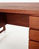 biurka Biurko tekowe, duński design, lata 70, producent: Eigil Petersens M 7