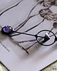 wisiory Magiczna grzybowa mała metalowa zawieszka w stylu boho inspirowana lasem 3
