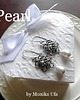 kolczyki wire wrapping Kolczyki srebrne Snowdrop 4