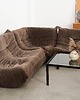 stoliki kawowe Stolik szklany kwadratowy, włoski design, lata 70, produkcja: Włochy 1