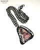 wisiory Unikalny wisior z surowym rodonitem. Oryginalny prezent handmade 6
