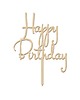 kuchnia - różne Dekoracja tortu urodzinowego Happy Birthday Drewniany topper 2
