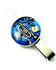 spinki do mankietów Spinka do krawata - Dla Muzyka - TRĄBKA (BLUE) (unikat) 2