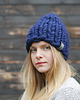 czapki damskie Czapka Beanie 100% organiczna wełna merino 3