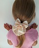 dziewczynka - inne Gumka jedwabna z kokardą MINI scrunchie pastel dots 1