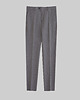 spodnie męskie Eleganckie spodnie męskie saluzzo szary slim fit 1
