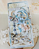 kartki scrapbooking Uniwersalna kartka urodzinowa w morskim klimacie, prezent na urodziny 2