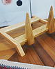 meble - inne Amp Stand - Drewniany stojak na wzmacniacz gitarowy 3