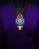 wisiory Etniczny naszyjnik soutache 2