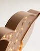lampy do pokoju dziecka Drewniana Lampka Delfin - Brown 5