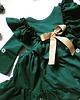 sukienki dla dziewczynki Sukienka Dresowa  Green Christmas 1