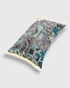 poduszki, poszewki - różne Turkusowa poduszka dekoracyjna patchwork z frędzlami 55x35 Alkione 1
