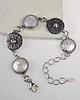 bransoletki wire wrapping Everin - bransoletka z perłami 1
