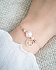 bransoletki z kamieni naturalnych Bransoletka Zodiakalna Ryby Big Pearl z Zawieszką 2