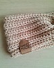 opaski do włosów Ciepła opaska z wełną merino handmade 2
