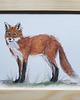 grafiki i ilustracje Obraz ręcznie malowany "Lisek" 1