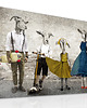 obrazy Obraz - Kozłowscy- Kozia rodzina 120x80. 2