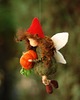 karuzele i girlandy do łóżeczka Leśna Wróżka - Waldorf toys- Dynia 3