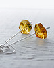 kolczyki z kamieniami Kolczyki amber drop 4