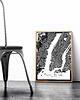 plakaty Plakat New York mapa 1
