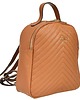 plecaki Damski plecak skórzany - rudy (5935) 2