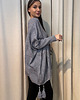 swetry damskie  Sweter oversize Grigio 2