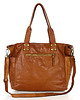torby na ramię Torba skórzana shopper XL na ramię MARCO MAZZINI brąz camel 7