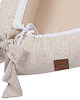 akcesoria do łóżeczek Kokon niemowlęcy cappuccino duży Cotton Latte  2