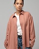 koszule damskie  Różowa wełniano-jedwabna koszula, DUSTY ROSE 1
