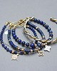 bransoletki z kamieni naturalnych Zestaw bransoletek Lapis lazuli vol. 3  /10.02.26/- Szlachetna kolekcja 3